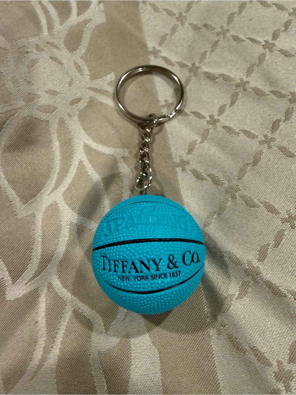 Tiffany & Co. Tiffany Blue Mini Basketball Keyring
